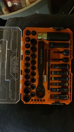 Brand new design put out by Klein tools open socket ratchet set