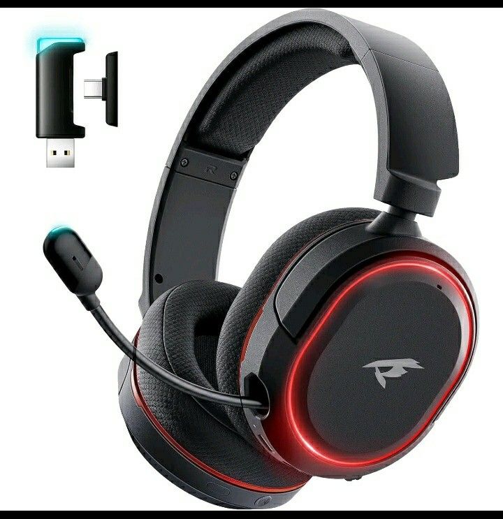 Picun G2 Gaming Headset Version 5.3 7.1 Surround Sound 5ms Low Latency ENC Microphone for PC PS4 PS5 for PC Laptop