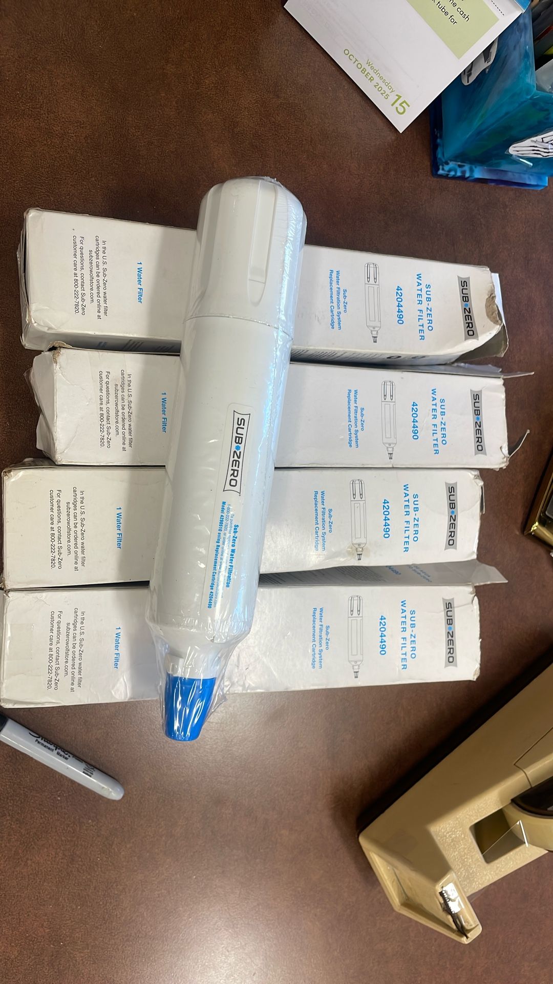 5 SUB-ZERO WATER FILTERS (contact info removed)