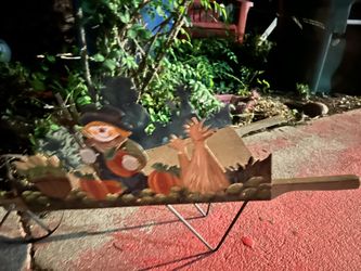Metal Garden Fall Deco
