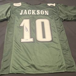 Autograph DeSean Jackson Philadelphia Eagles jersey size XL