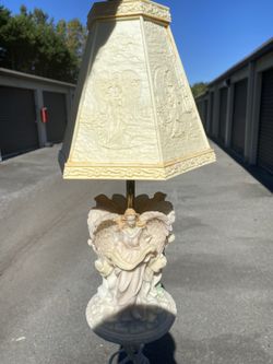 Vintage Angel Lamp