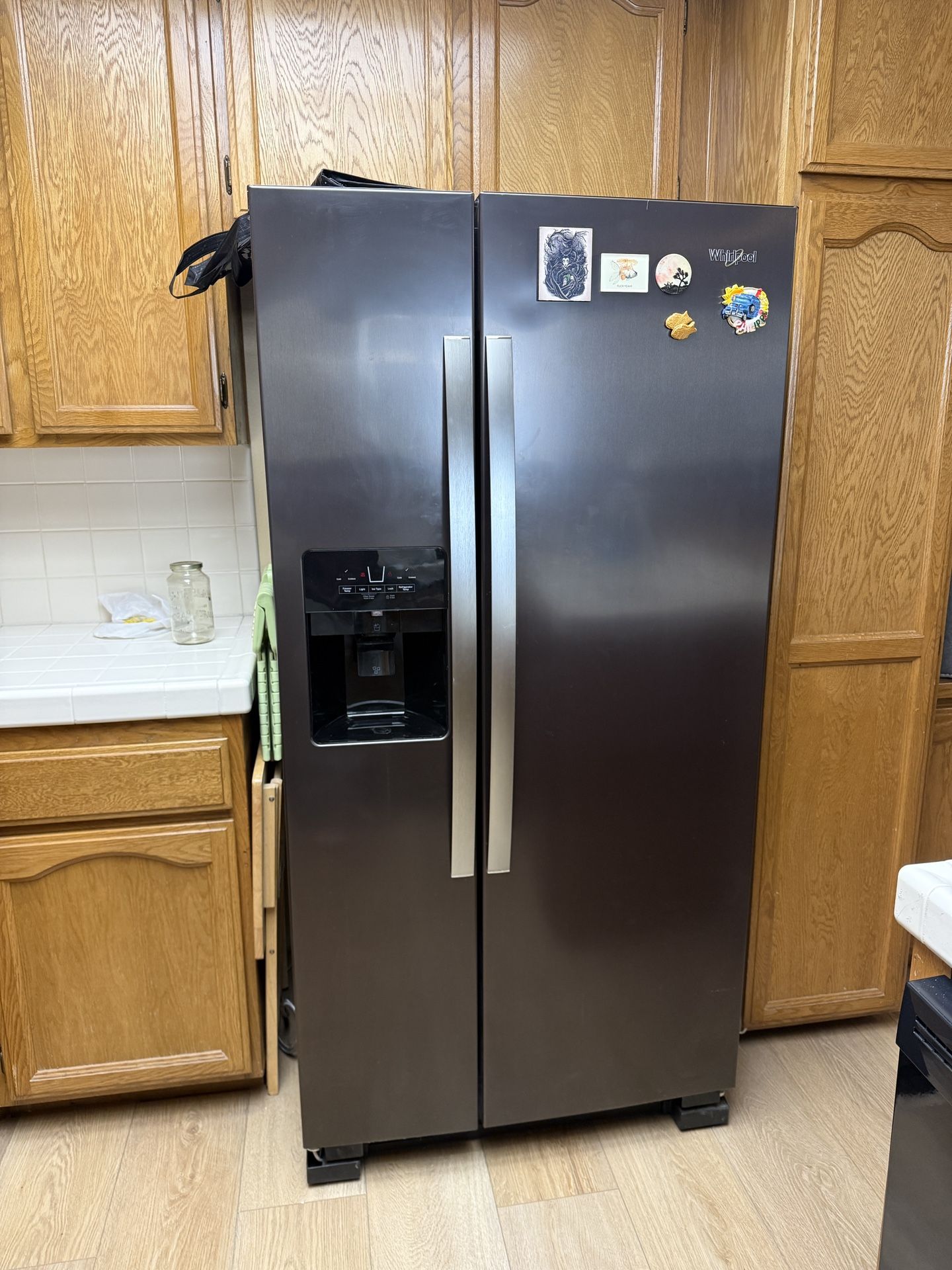 Whirlpool Black Refrigerator