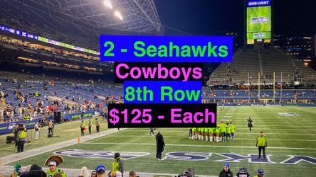 Seahawks Dallas Cowboys Tickets