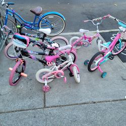 Lil Girls Bike 12 16 18 20 Inch Bike Bicycles All Different Prices.start @ $30 To $60 