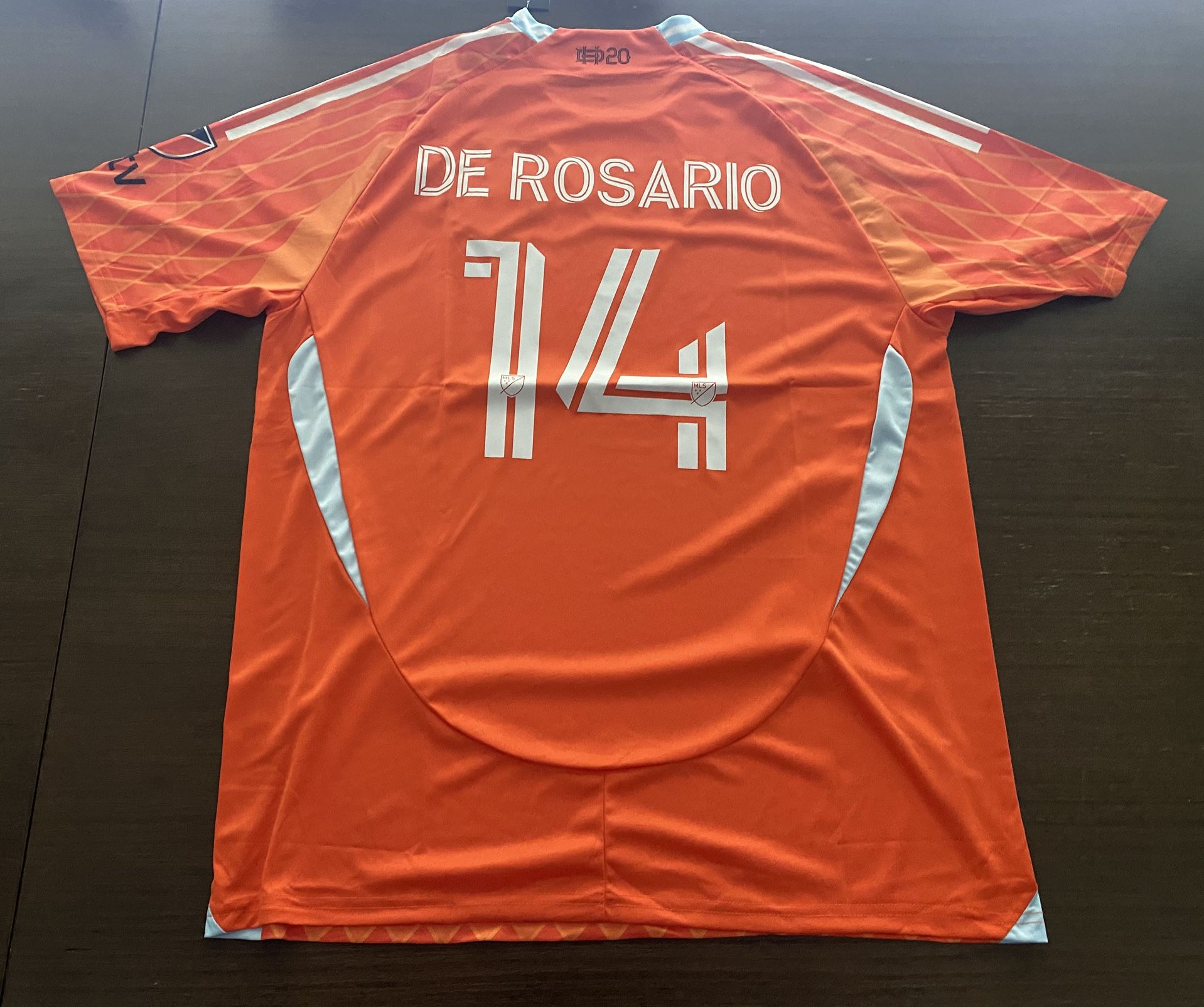 Dwyane De Rosario XXL Houston Dynamo Jersey New NWT Soccer MLS Adidas Fast Ship