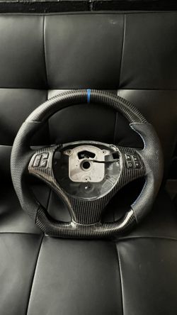 BMW CARBON FIBER STEERING WHEEL E90 E92 E9X