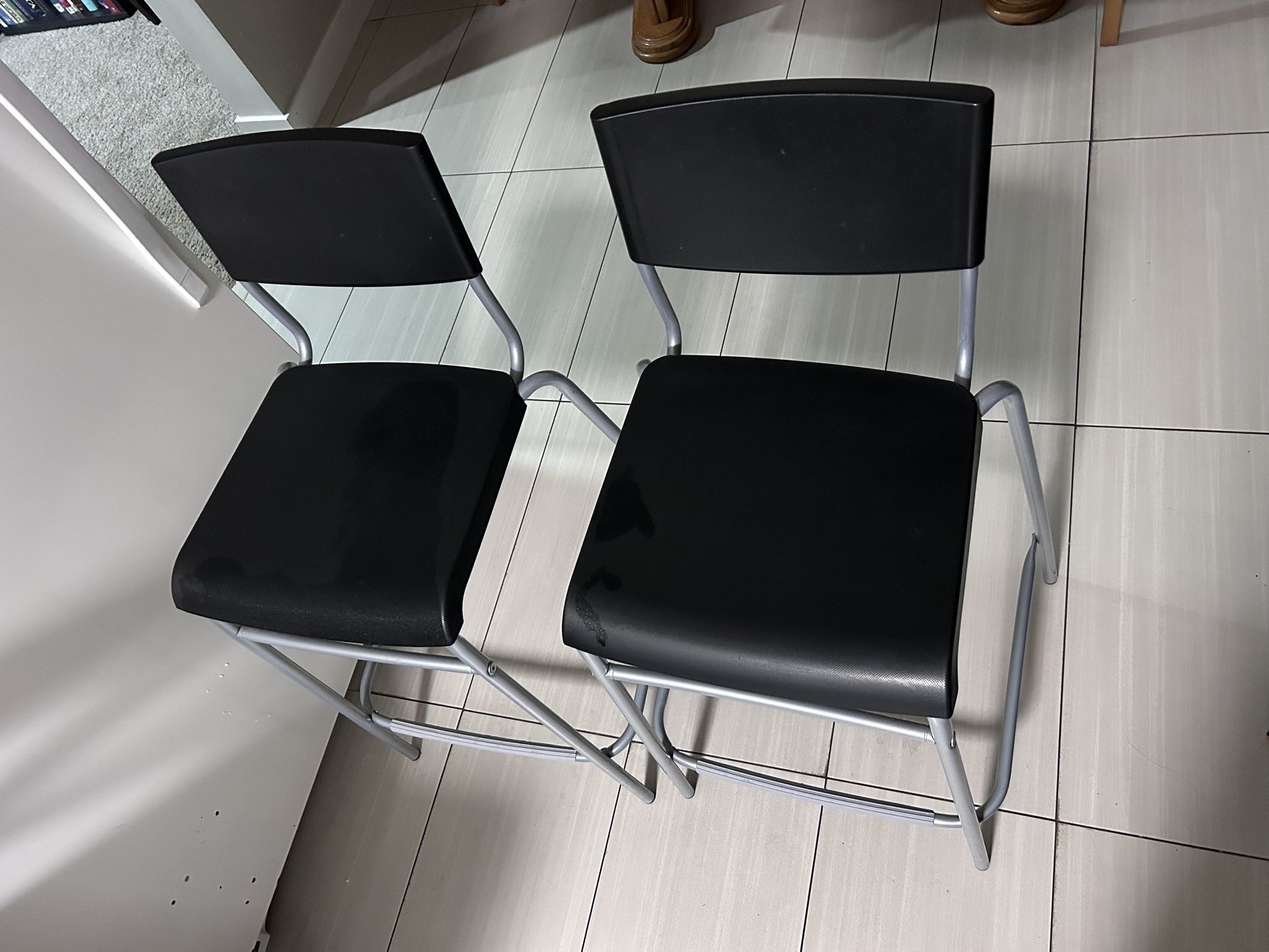 Set Of Two high chairs from IKEA for $40