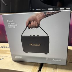 Marshall (Kilburn II) Premium Portable Bluetooth Speaker, 360° Multi-Directional Sound, 20+ Hour Battery, Water-Resistant