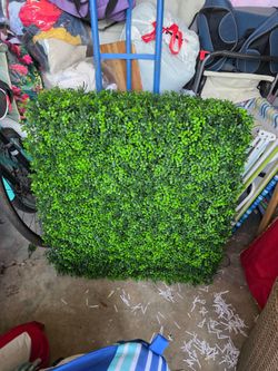 Artificial Boxwood Hedge Panel