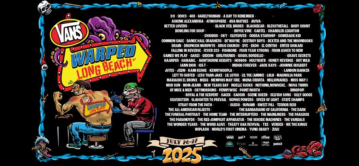 Vans Warped Tour Ticket
