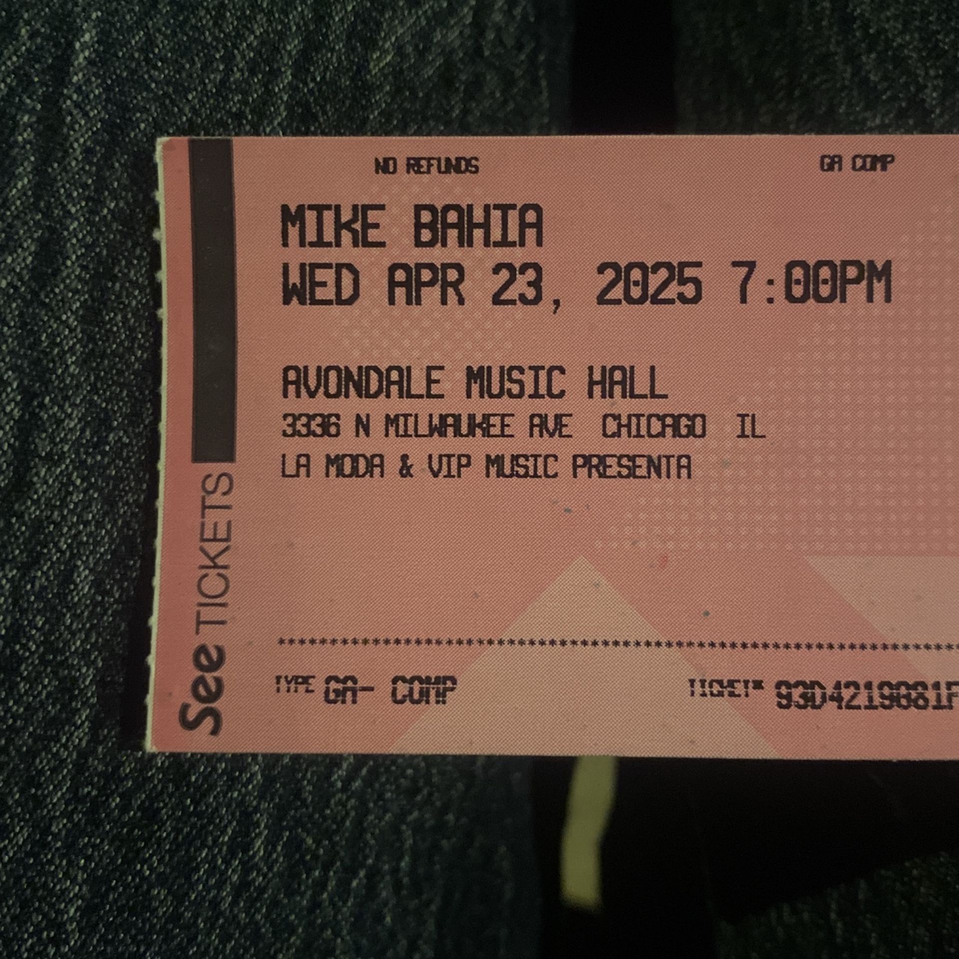 Mike Bahia VIP Music