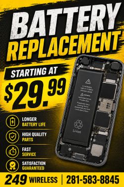 New Battery on Special
