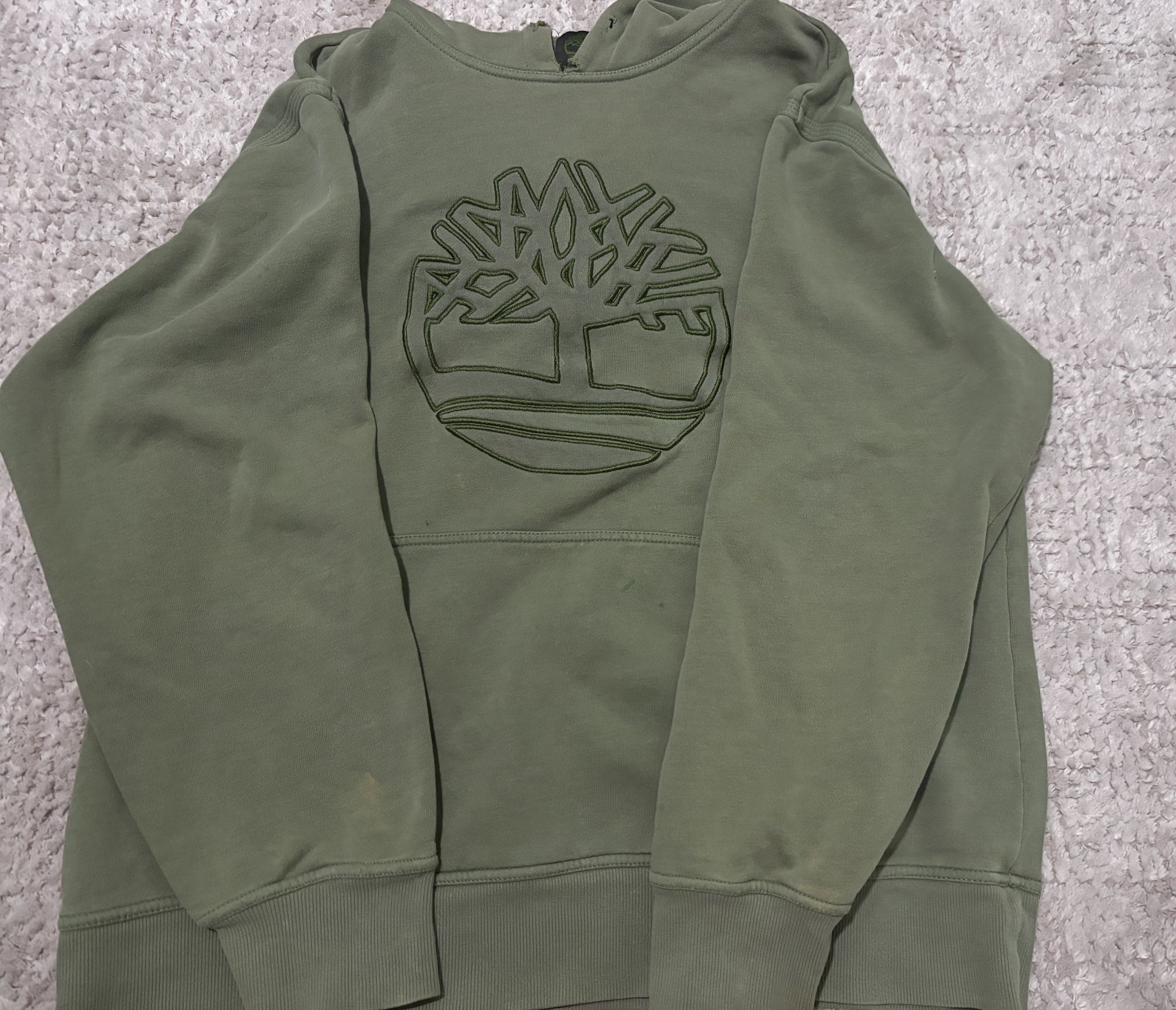 Vintage Timberland Hoodie Embroidered Logo