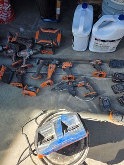 Ridgid power tools set