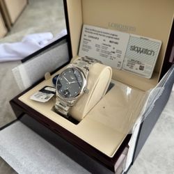 Longines Four-needle Master Blue Dial
