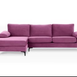 $300 💜Purple Couch Velvet Sofa