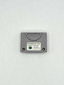 Nintendo Controller Pak NUS-004 256KB Gray for Nintendo 64