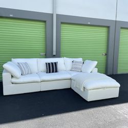 New White Cloud Sectional Couch