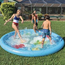 New A waterpark in your backyard, the WOW Splash Pad features extra-thick, heavy-duty PVC, more than twice as thick as most splash pads on the market.