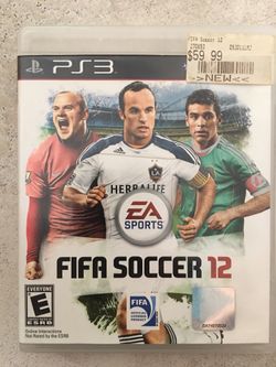 PS3 FIFA Soccer 12