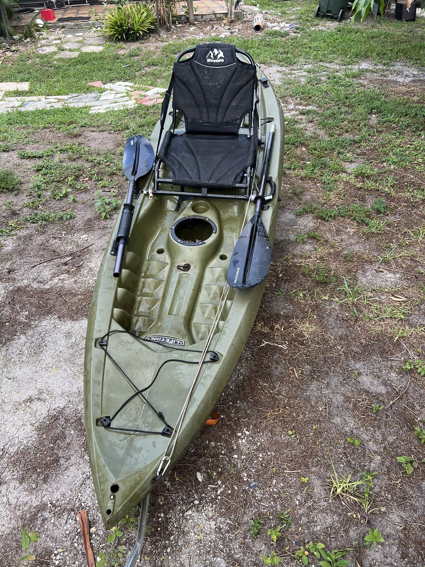 Tamarack Angler Sit-On-Top Kayak Olive