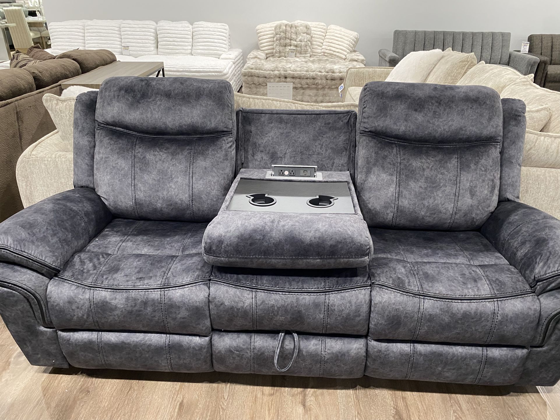 ALL MANUAL RECLINING SOFA AND LOVESEAT SETS ON SALE FOR $1199
