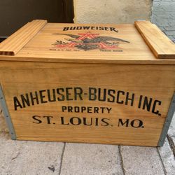 Anheiser Busch Beer Crate 