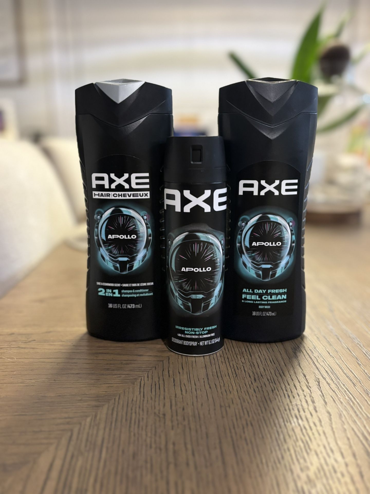 Axe Men’s Set Deodorant Body Wash Shampoo