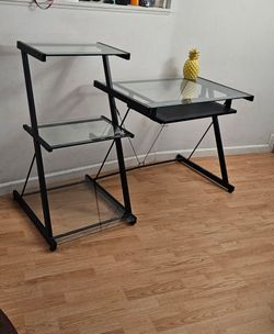 Glass Desk
