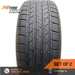 Set of 2 Used  9/32    225/50R17  98V  Milestar  MS932 Sport