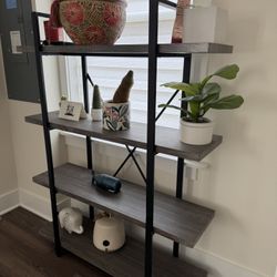 Shelf - 4 Tier Vintage Industrial Shelf