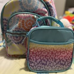 Girl’s Bookbag & Lunchbox