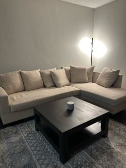 Black Wood Coffee Table – Modern & Sturdy