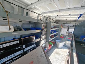 Shelves cargo van ( for high roof Mercedes benz )