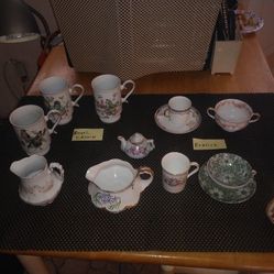 Random Cups And More Bone China And Fine China.. Selling As A Bundle. No Chips No Cracks! All Sales Final.