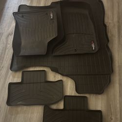Challenger 17-23 Weather Tech Mats - Front/Back/Trunk Set
