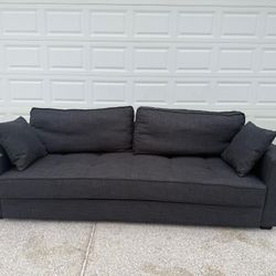Crate and Barrel trundle Sleeper Sofa Full Size  