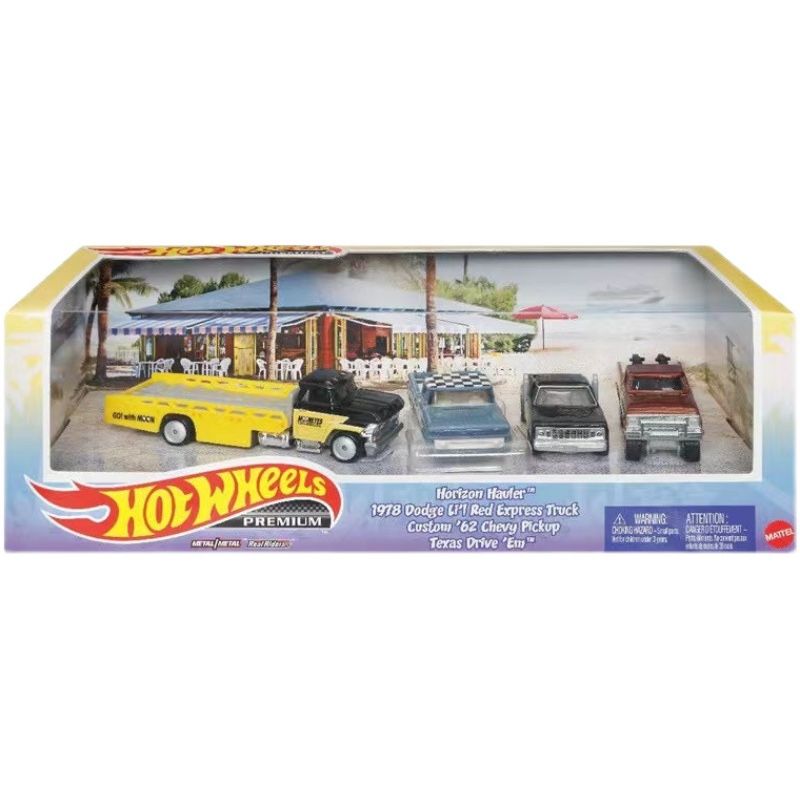 Hot Wheels Premium Horizon Hauler Set