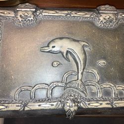 Dolphin Keepsake Storage Box 