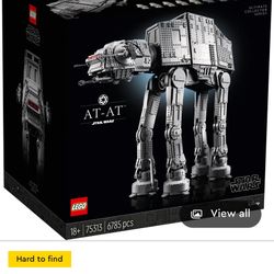 Unopened AT-AT Star Wars Collectors Lego Set