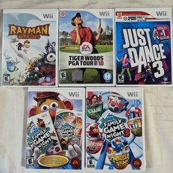 Wii Games CIB