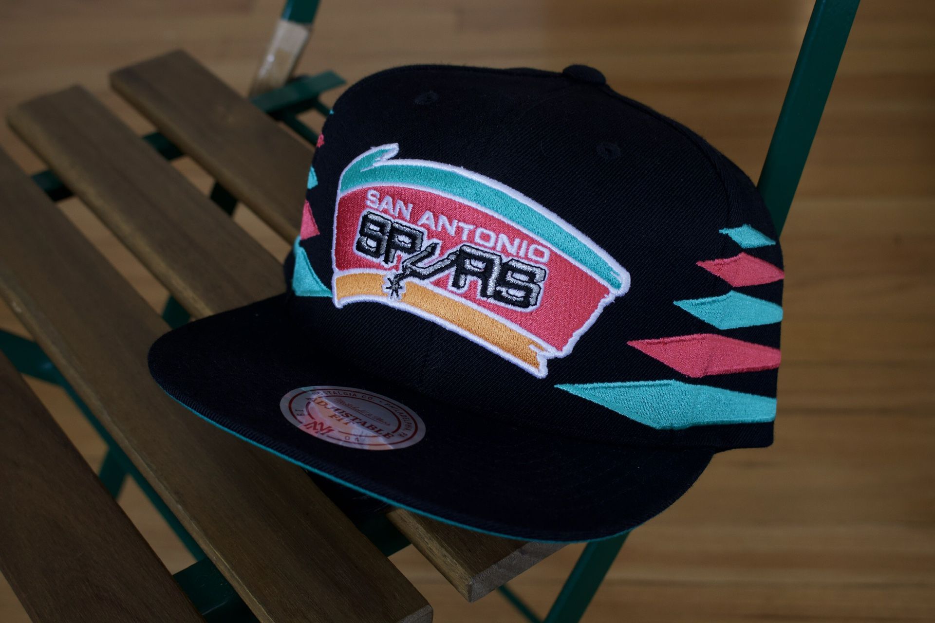 San Antonio Spurs Mitchell Ness DIAMOND Snapback VINTAGE RETRO