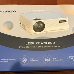 Home Projector Vankyo $50 New In Box