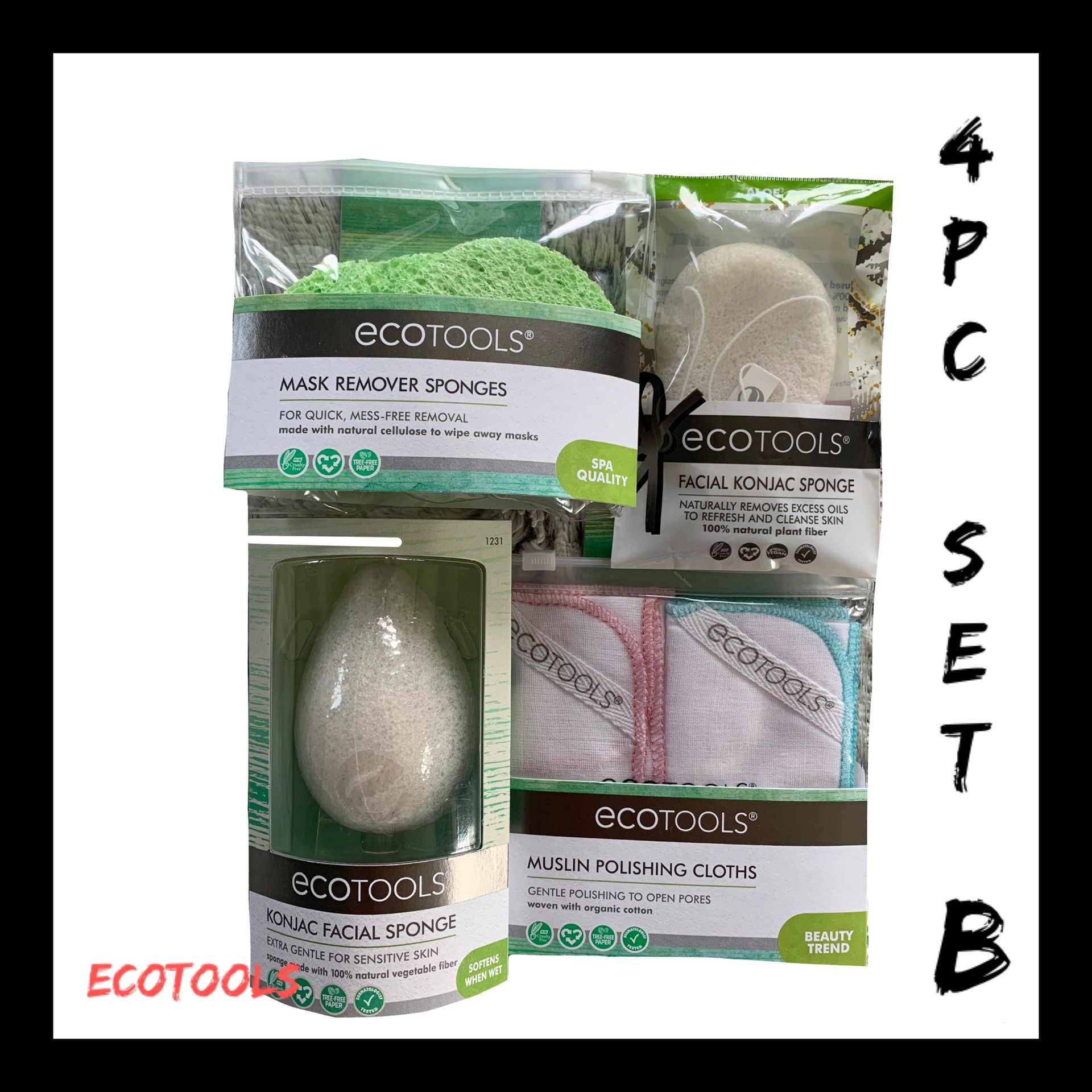 NIB EcoTools 4pc Gift Set-B
