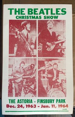 The Beatles Concert Poster