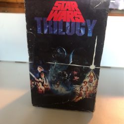 VHS Stars Wars Trilogy Used Box All Decent Condition