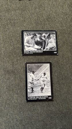 Babe Ruth Cards!!