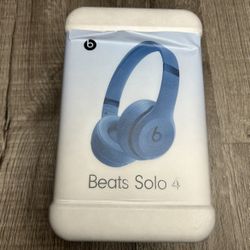 Beats Solo 4 Blue Brand New 