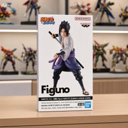 Banpresto Figuno Naruto Shippuden Sasuke Uchiha Figure